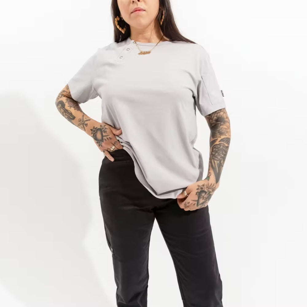 
                  
                    Work Henley Tee
                  
                