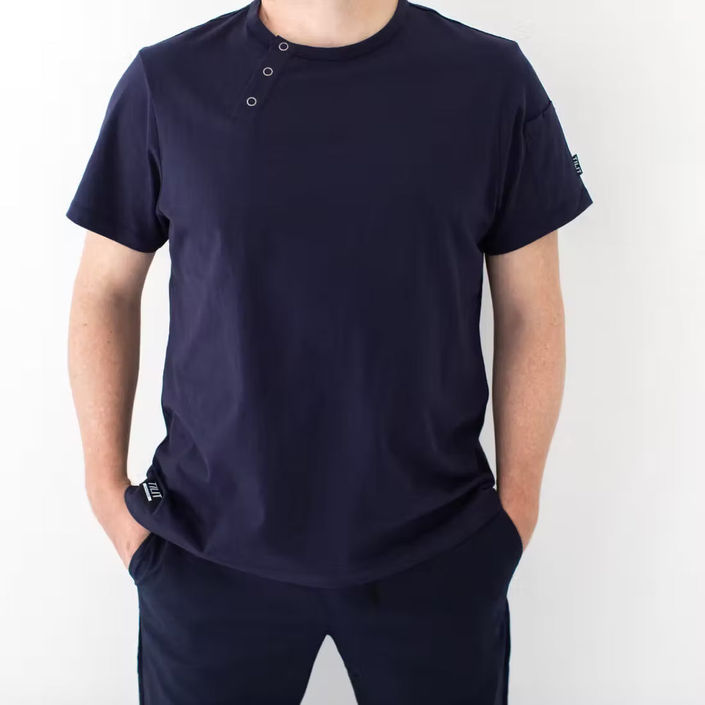 
                  
                    Work Henley Tee
                  
                