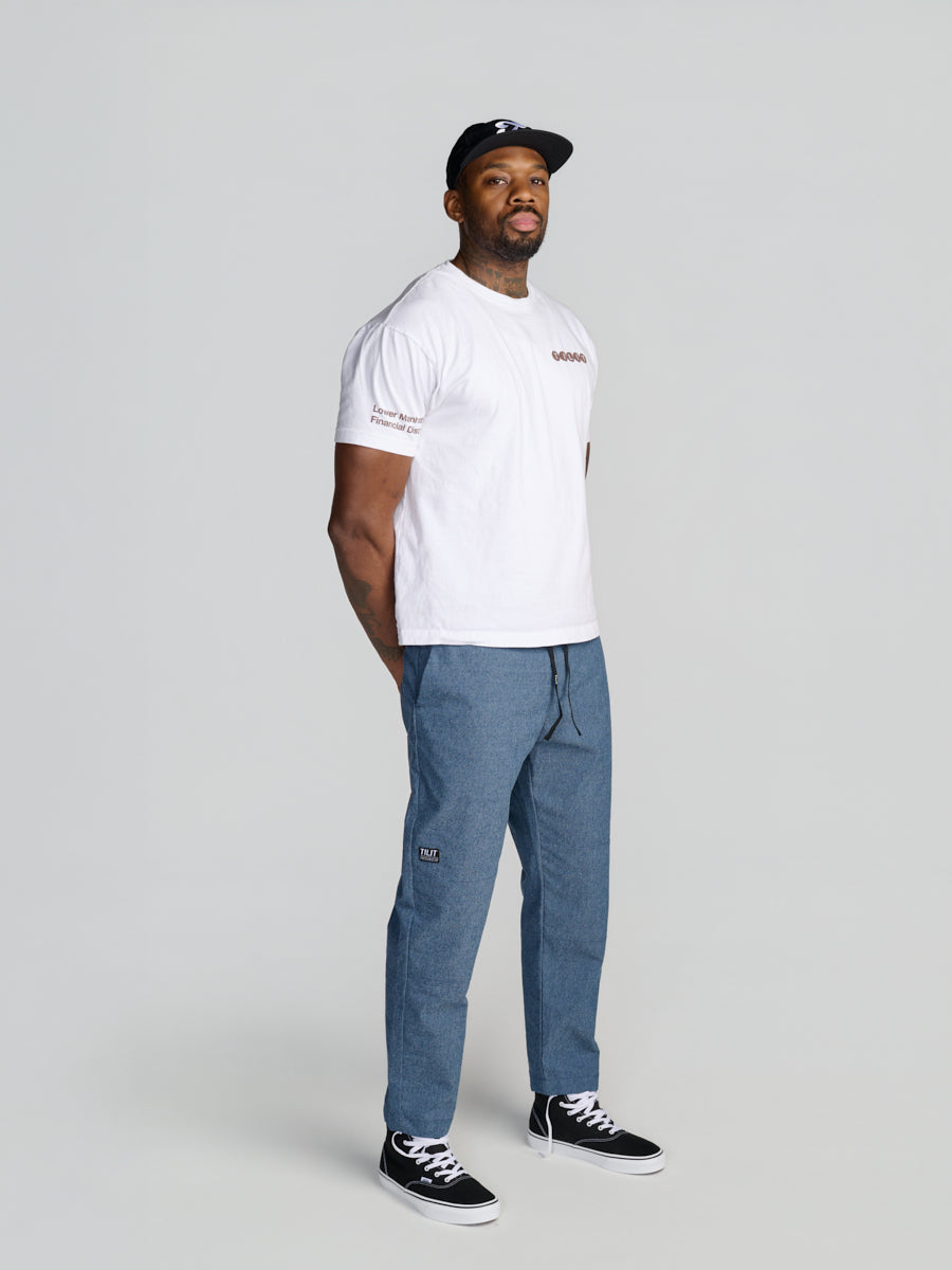 Lightweight Essential Pants - Elastic Waistband with Drawstring