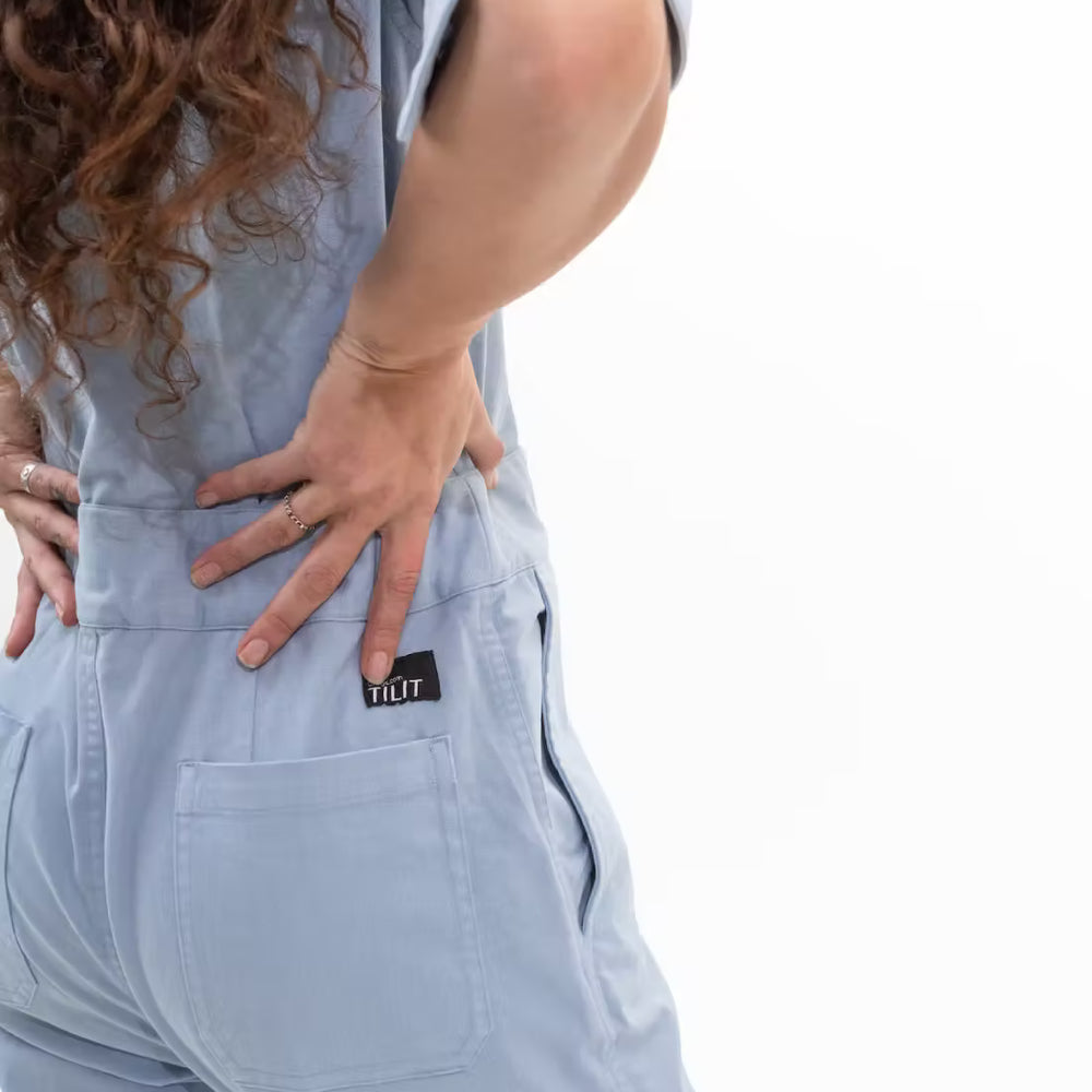 Over Easy Women's Short Sleeve Jumpsuit