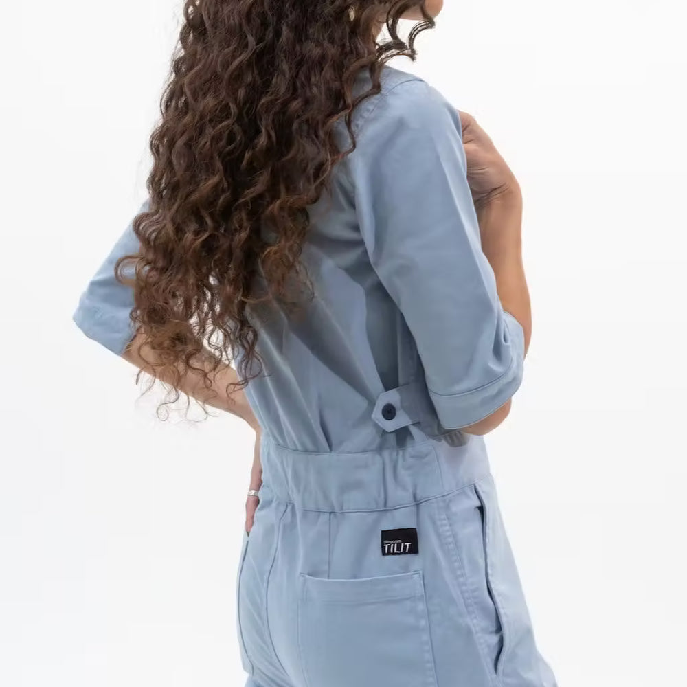 
                  
                    Over Easy Women's Short Sleeve Jumpsuit
                  
                