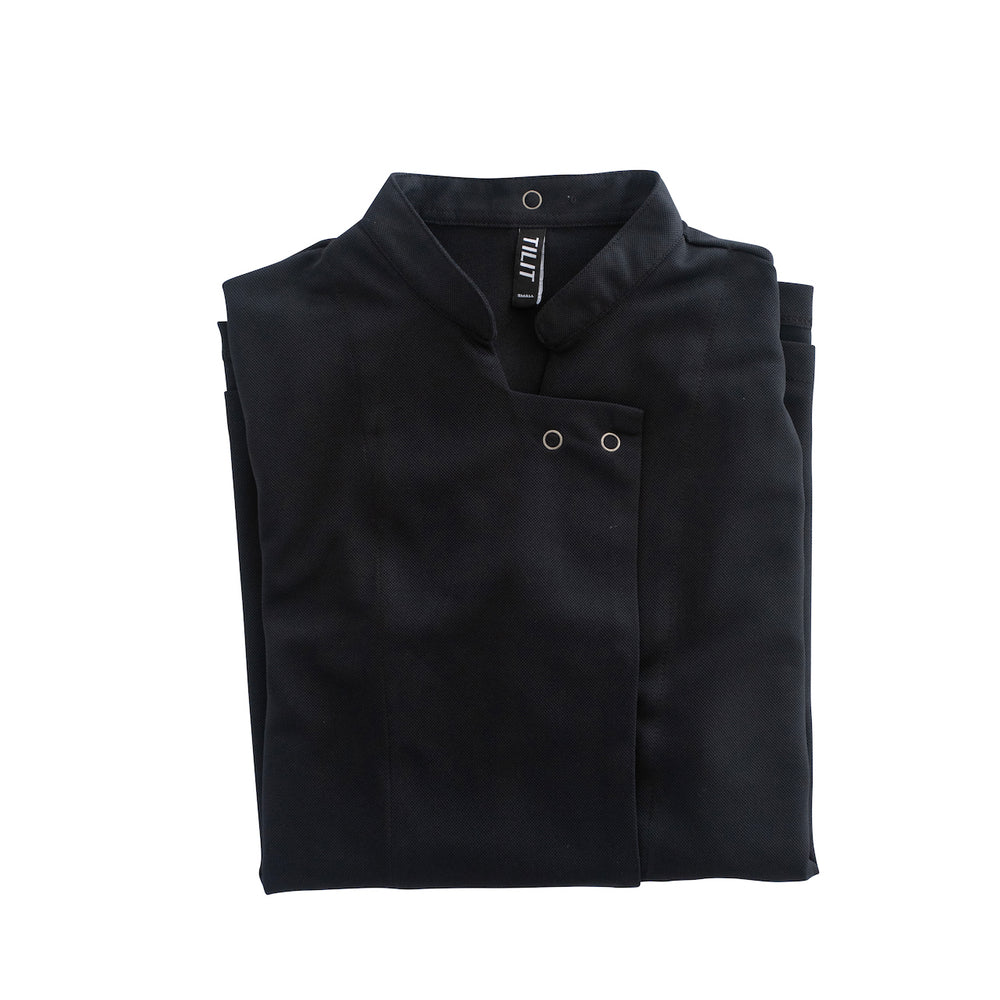 
                  
                    Black Long Sleeve Supply Chef Coat in Women
                  
                