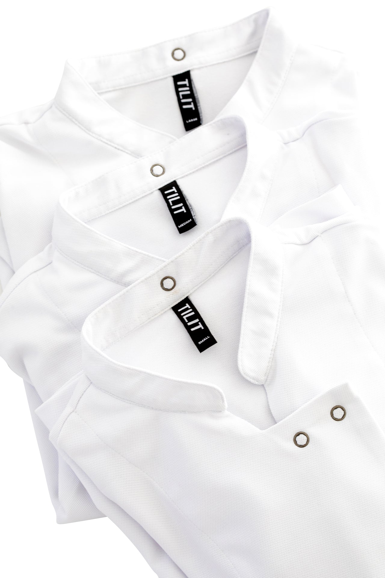 White Long Sleeve Supply Chef Coat in Women