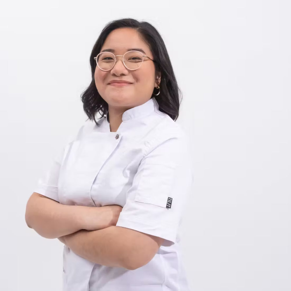 
                  
                    TILIT Women's Short Sleeve Chef Coat in White
                  
                