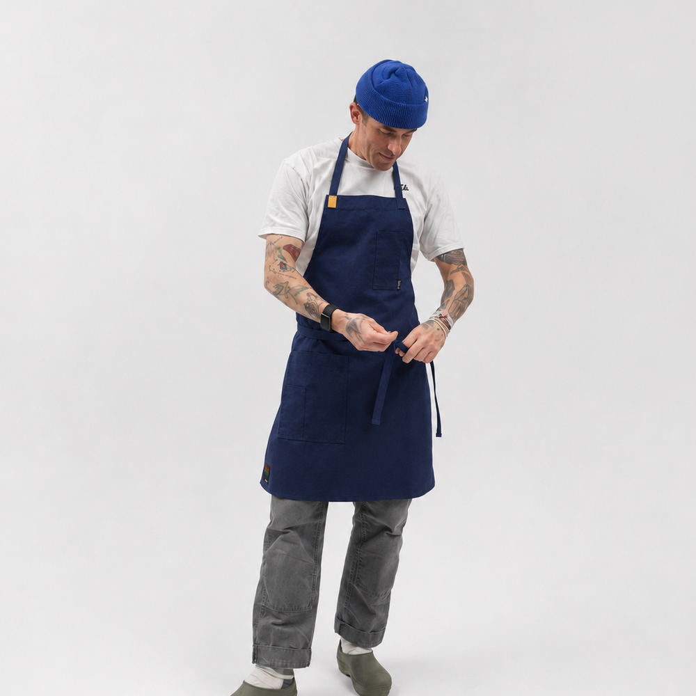 ColorSplash Apron of the Month - Alex's French Blue – TILIT