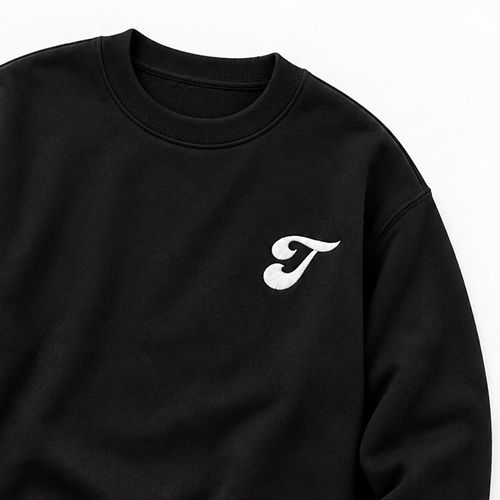 The T, Stitched In