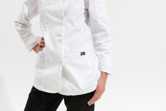 Long Sleeved Women's Chef Coat