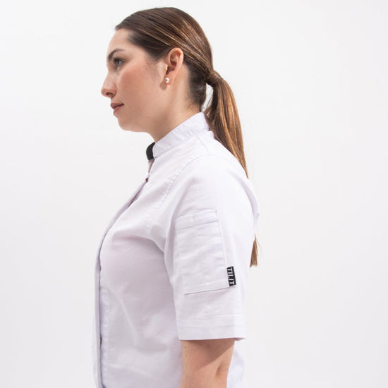 Load image into Gallery viewer, womens tilit chef coat
