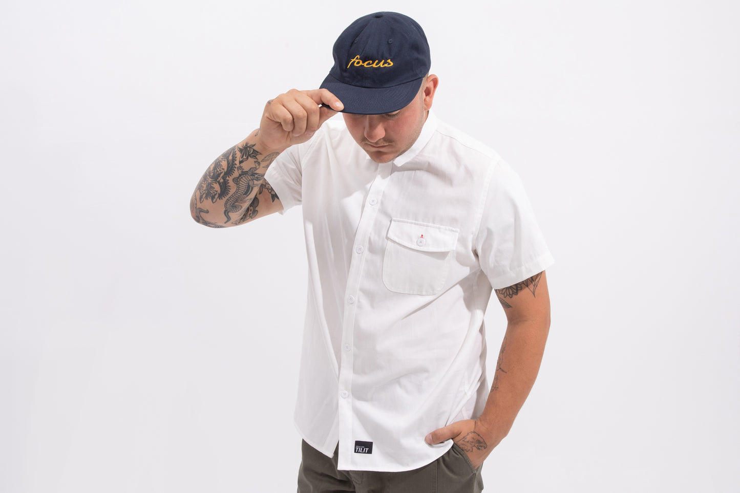 Load image into Gallery viewer, white french kitchen workshirt for sale
