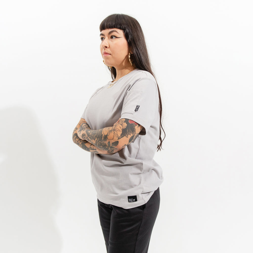
                  
                    Work Henley Tee 
                  
                