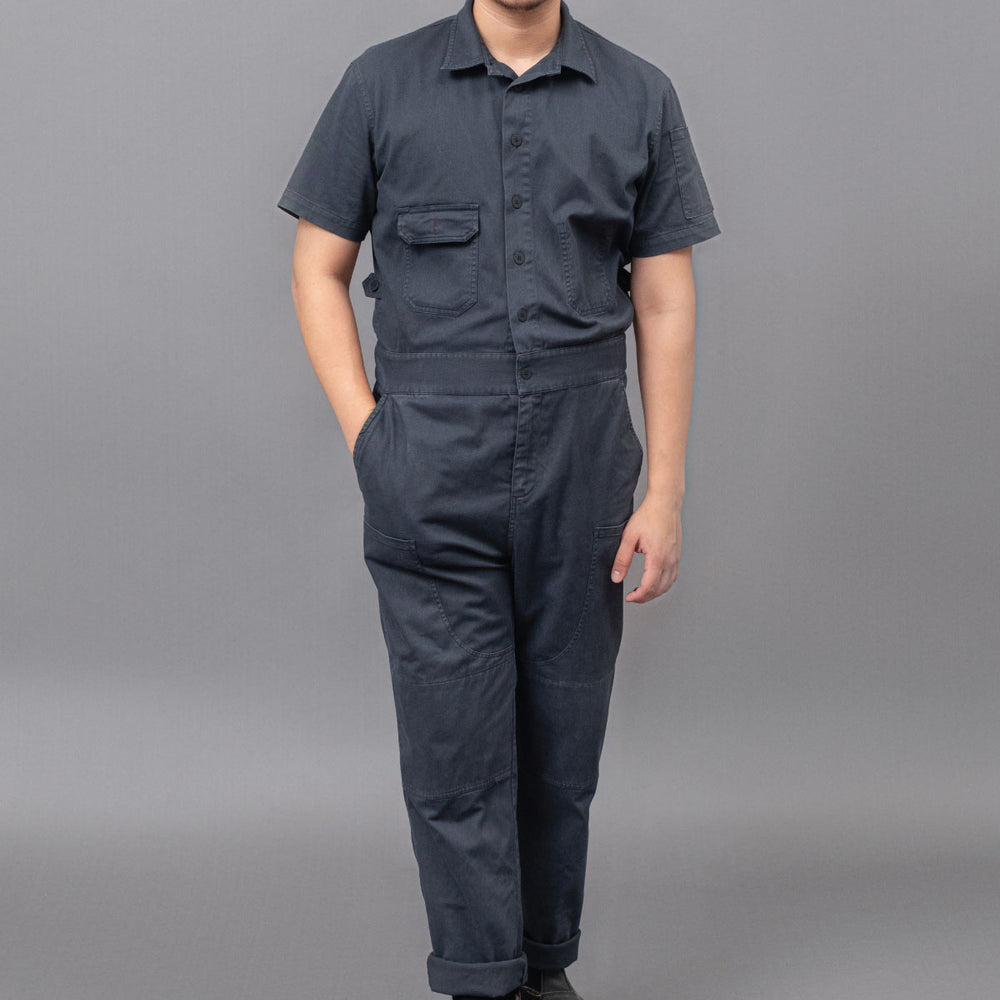 Men's Jumpsuit in Washed Charcoal