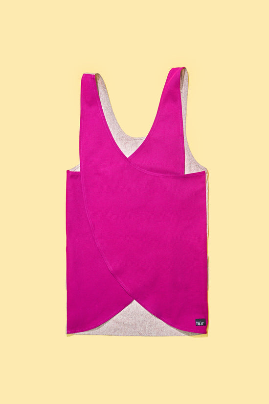 pink sohla smock apron