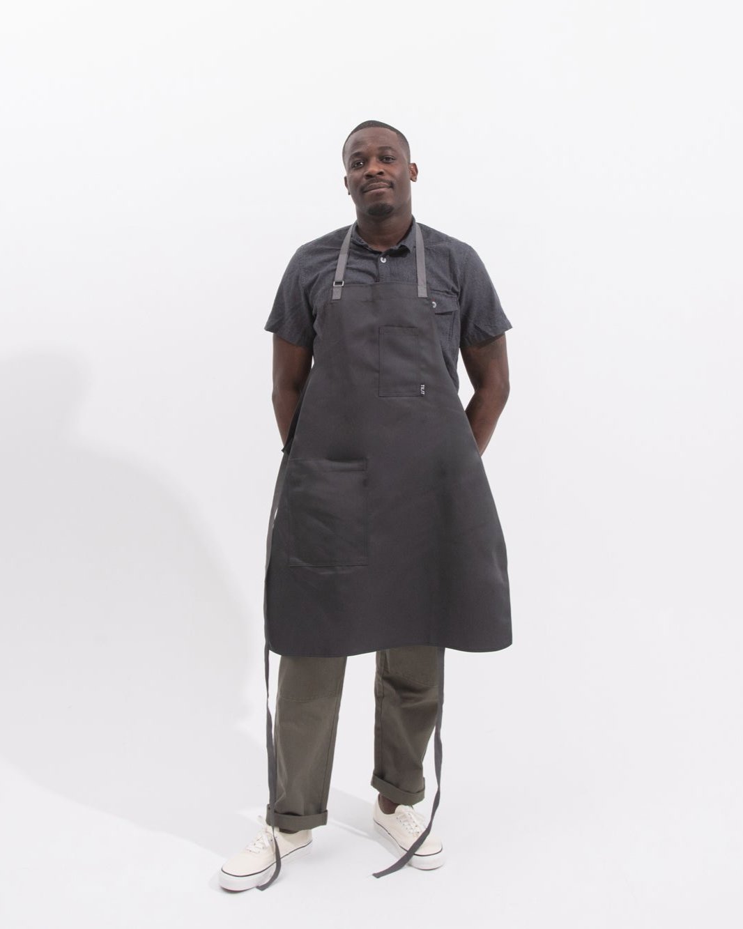 Grey Chef's Apron