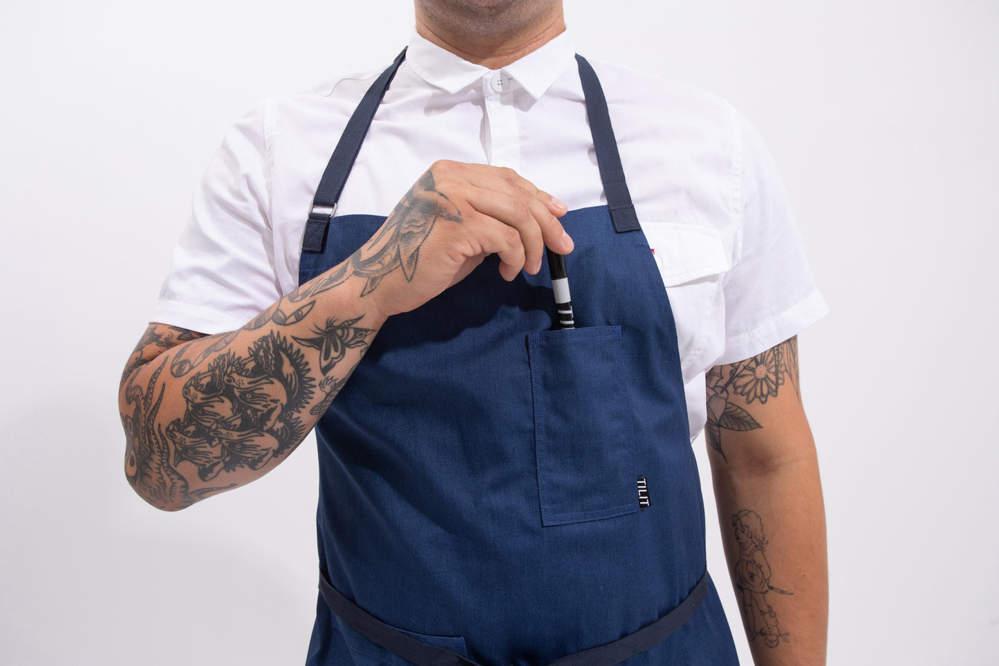 Blue Chef's Apron