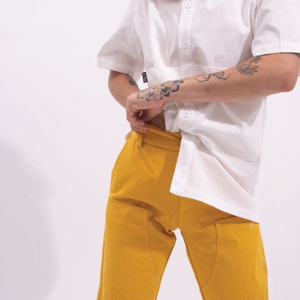 
                  
                    yellow chef pants
                  
                